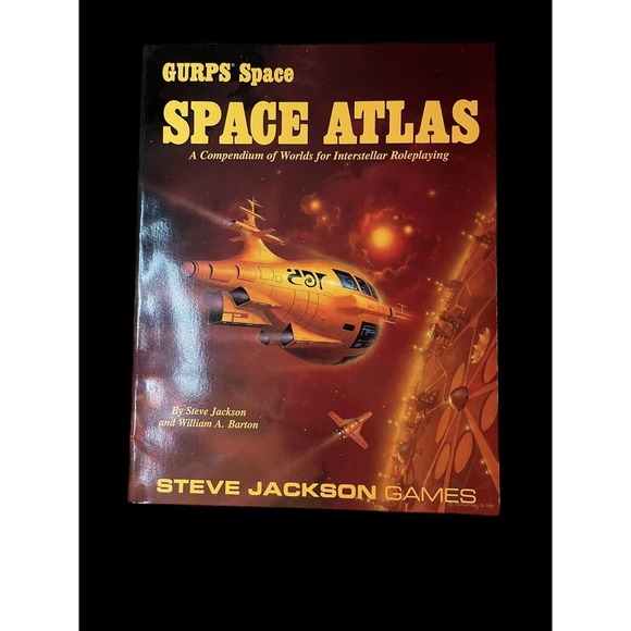 GURPS Space Space Atlas Series RPG Space Atlas Set Of Four Books! SJG - Picture 2 of 9